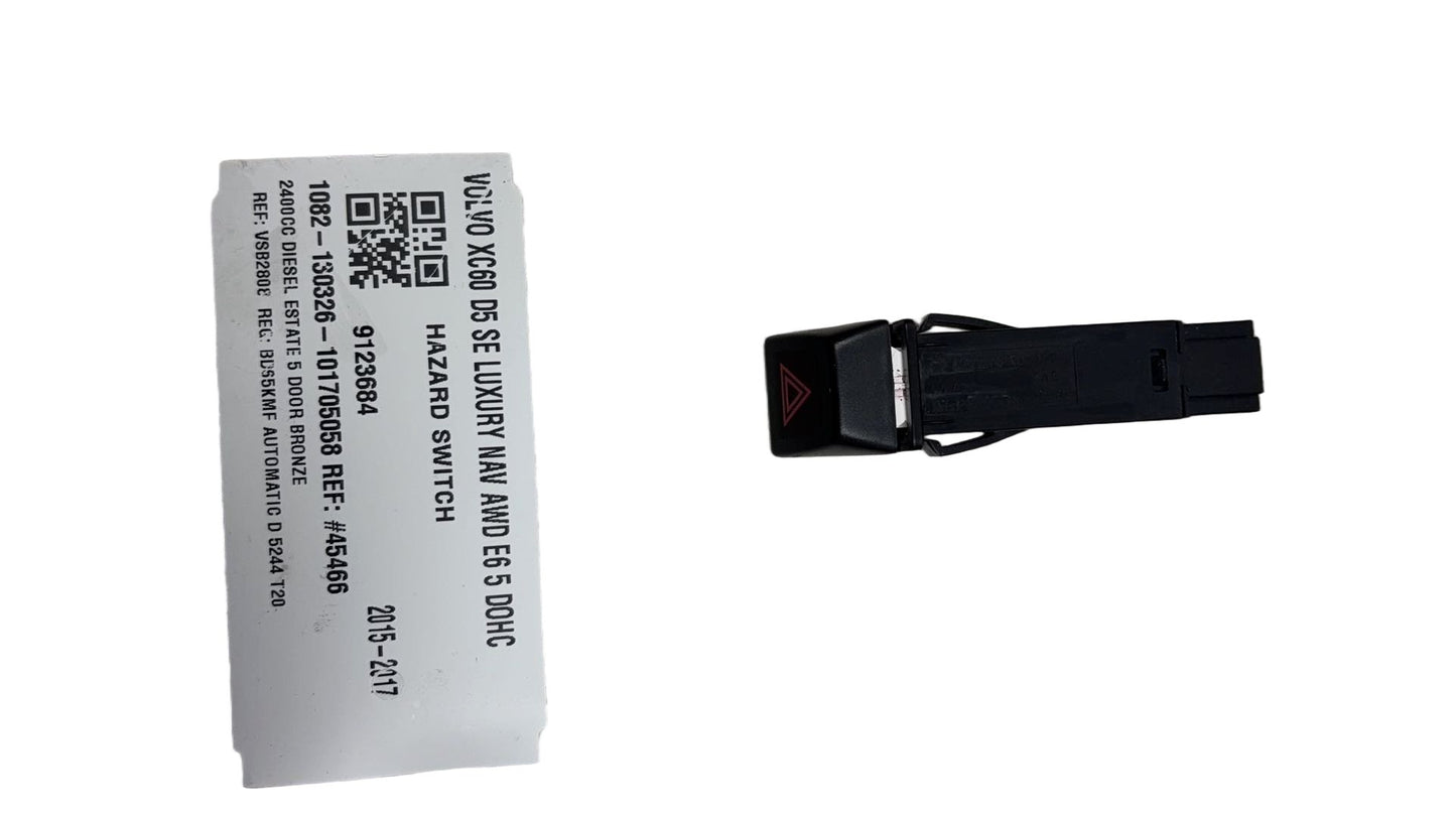 VOLVO XC60 HAZARD SWITCH 9123684 2015-2017