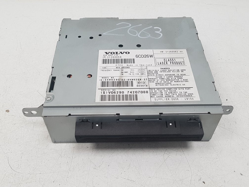 2007 Volvo XC90 Estate CD Player 31260059