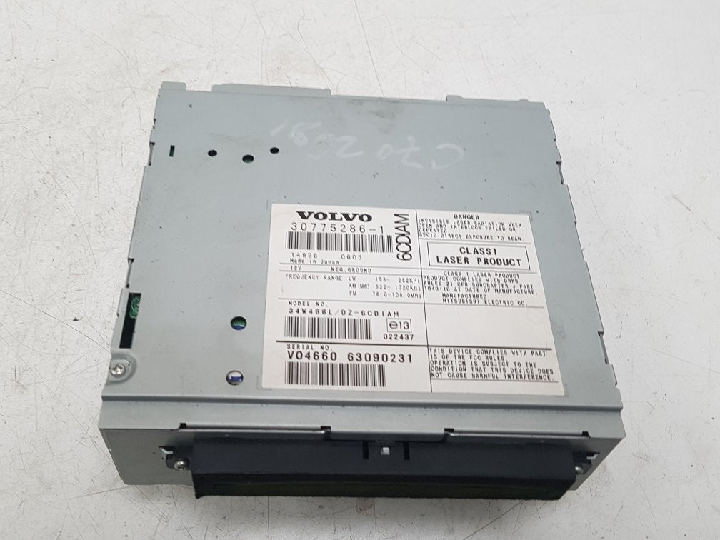 2007 - 2012 Volvo C70 II 542 Convertible CD Player 36050354