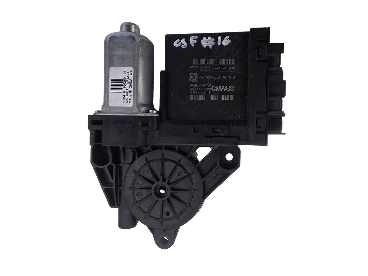 31674756 Volvo XC40 T3 Front Right Window Regulator Motor 2013-2016 1477cc Petrol