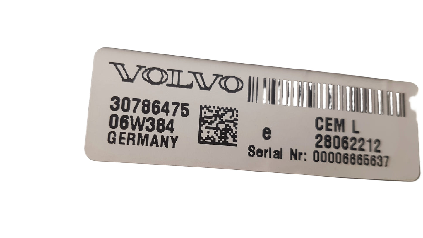 2003-2007 Volvo XC70 II Central Electronic Module 30786475