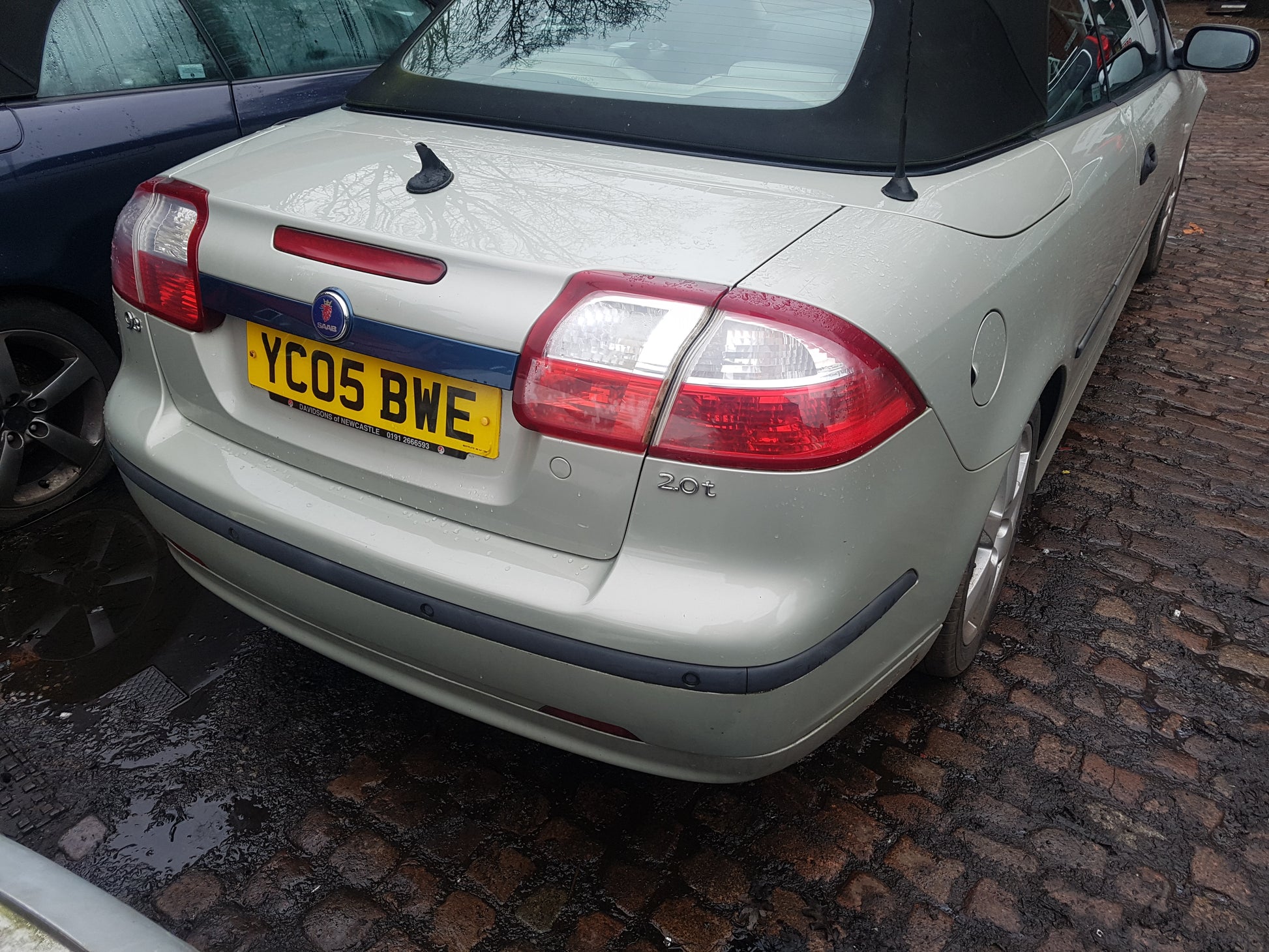 2002-2012 Saab 9-3 Convertible Exhaust Pipe SB122D