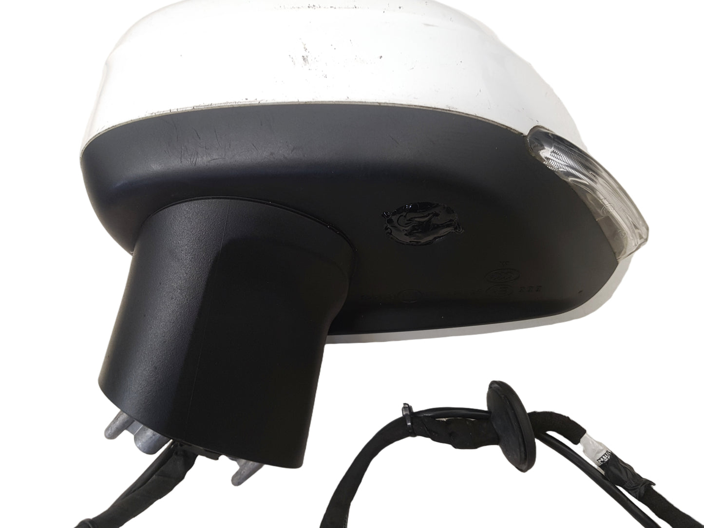2016-2023 Volvo XC90 II Left Passenger Door Mirror White 041443