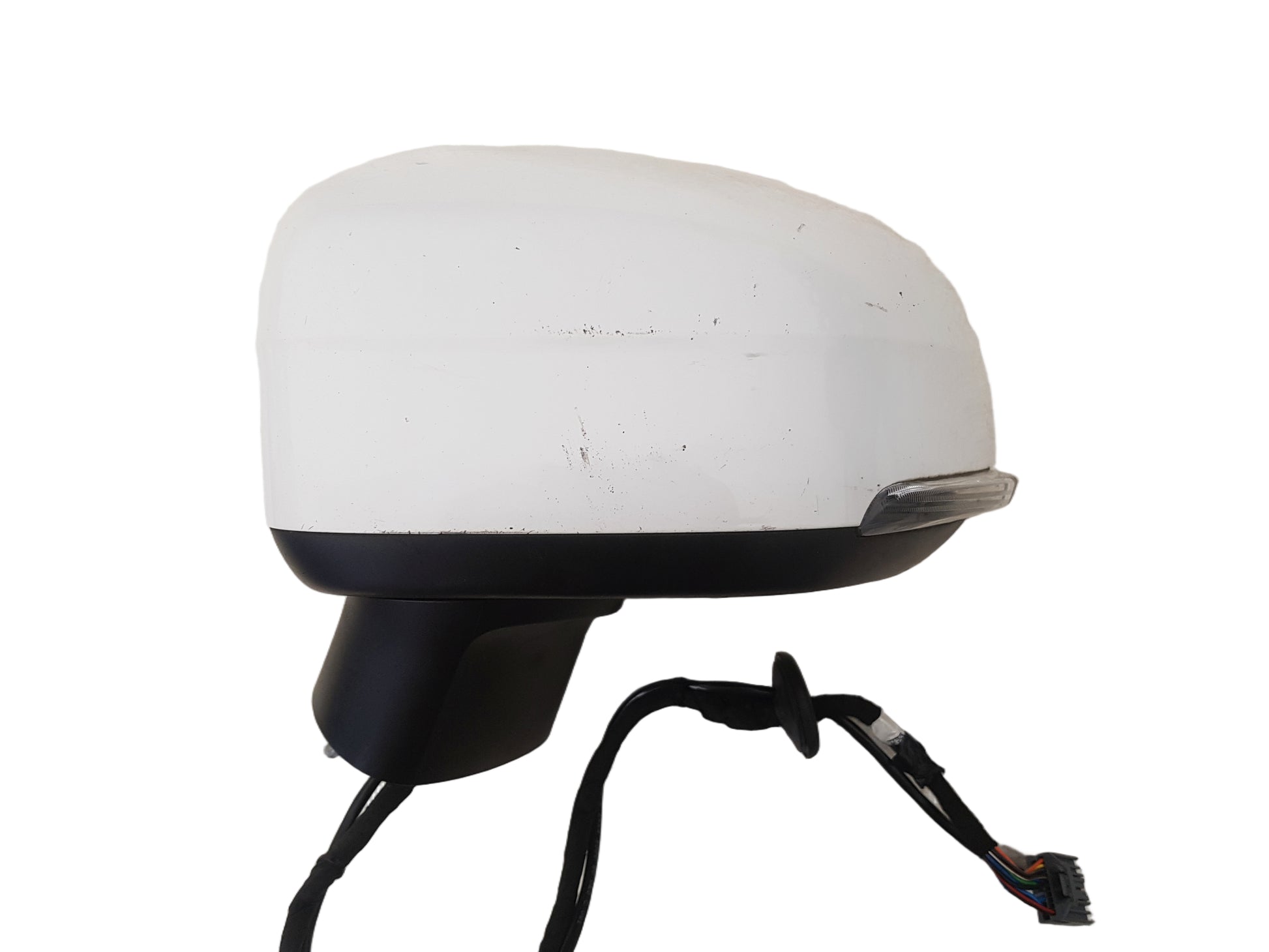 2016-2023 Volvo XC90 II Left Passenger Door Mirror White 041443
