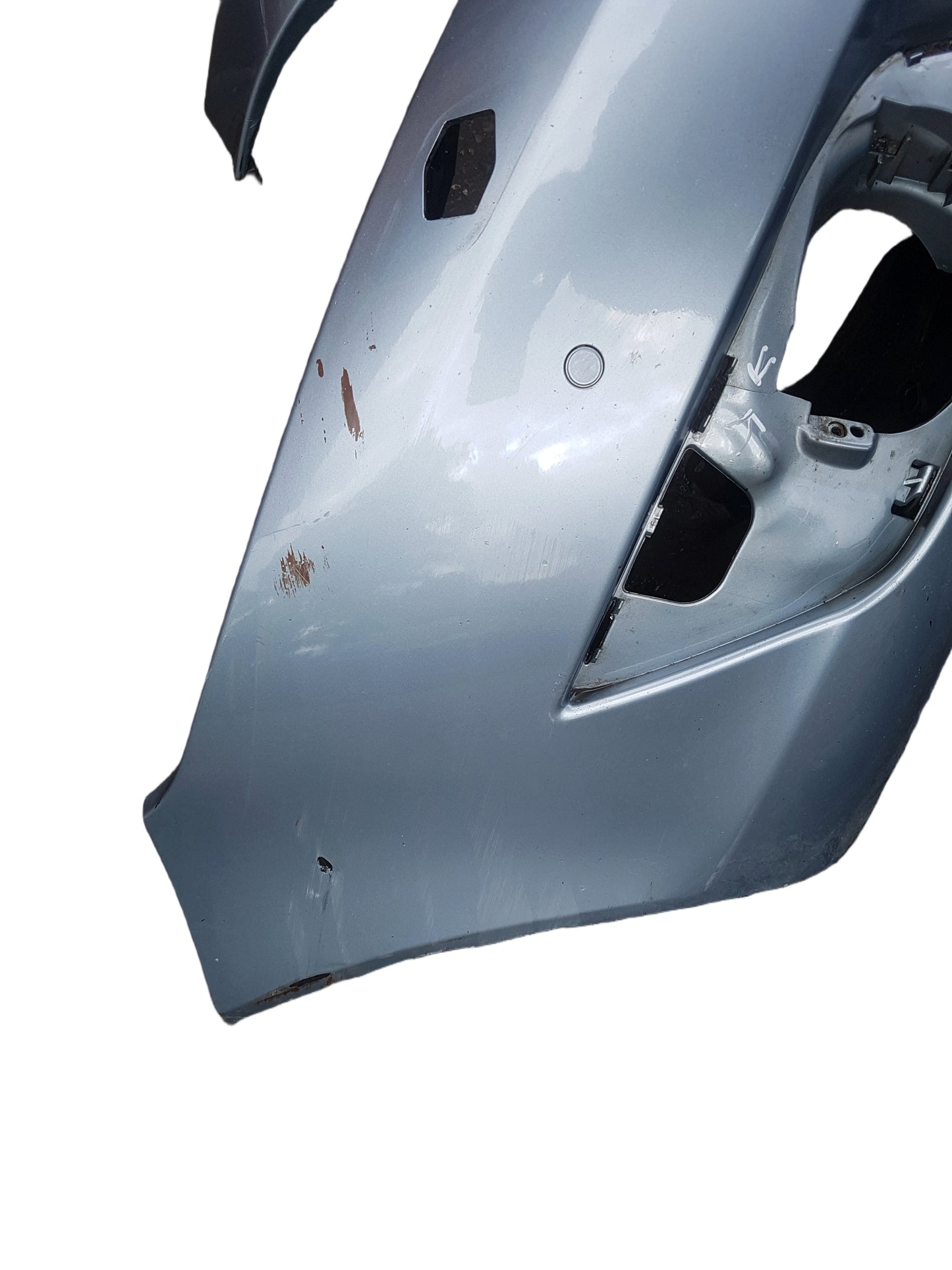 2006-2013 Volvo C70 II Front Bumper 474 Celestial Blue Pearl 1006701