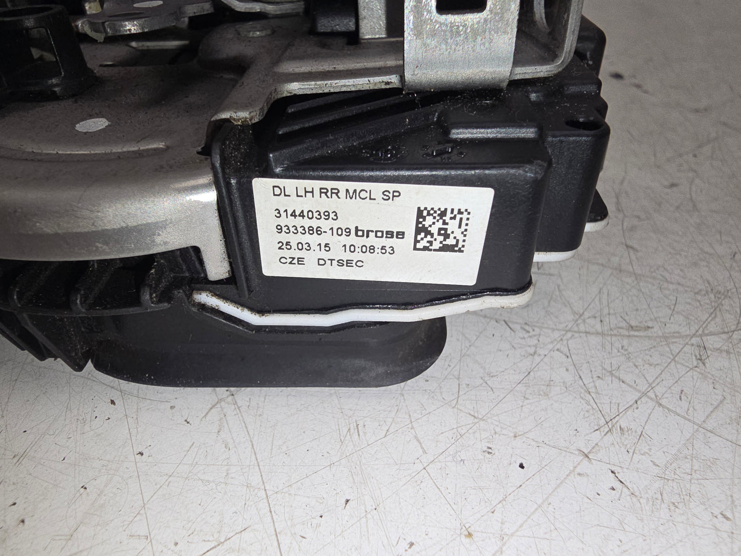 2012-2019 Volvo V40 Left Rear Door Lock Actuator 31440393