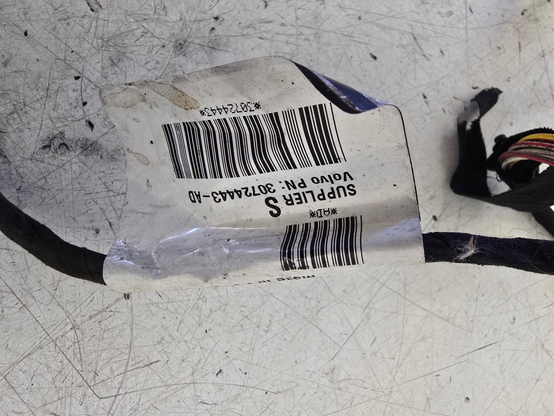 2006-2007 Volvo C70 Rear Parking Sensor Wiring Loom 30724443