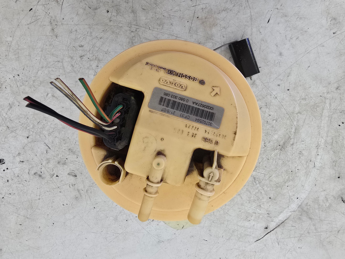 2008-2009 Volvo C30 S40 V50 C70 In-Tank Fuel Pump 30792594