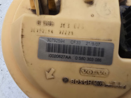2008-2009 Volvo C30 S40 V50 C70 In-Tank Fuel Pump 30792594
