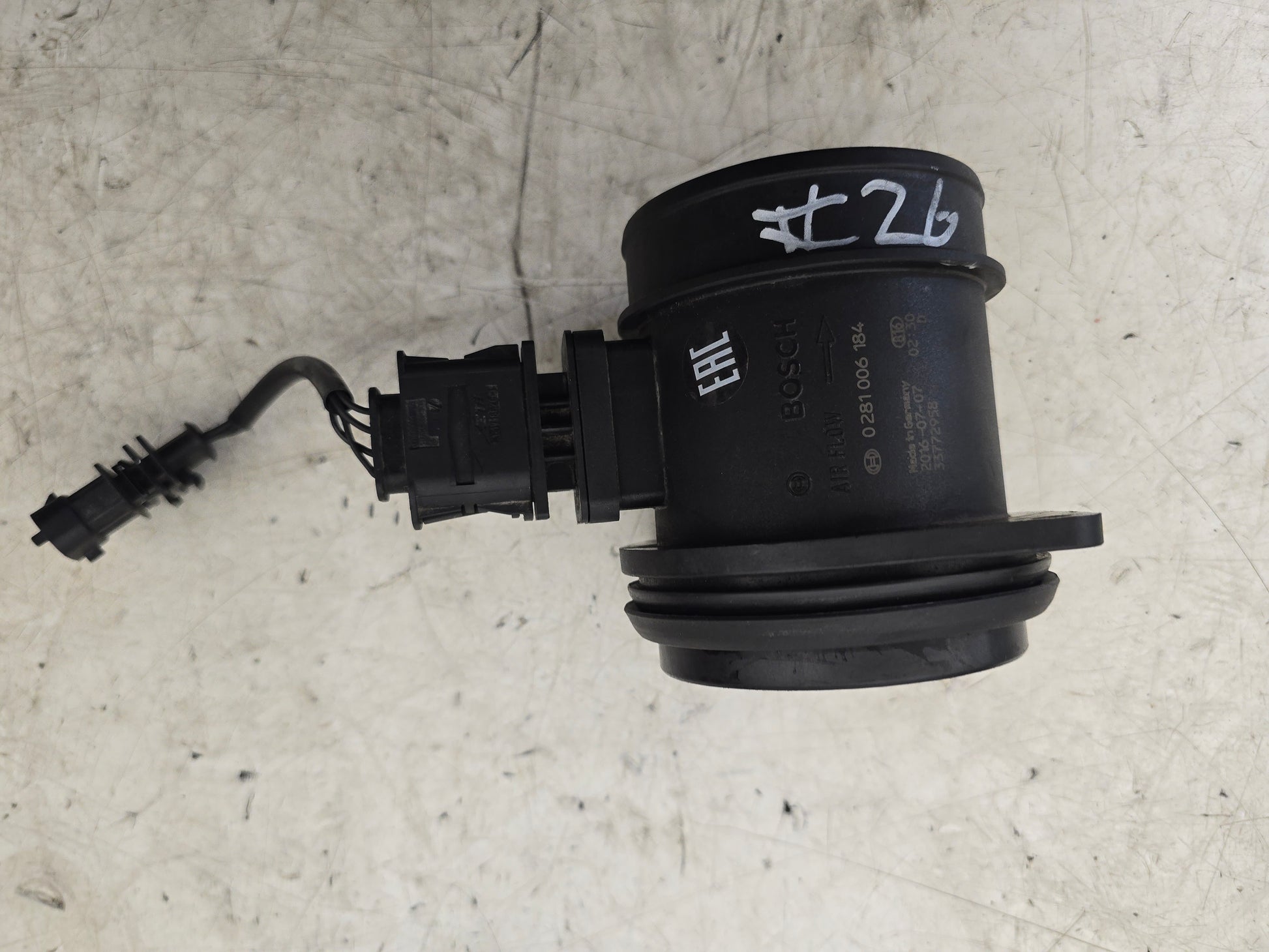 2006-2013 Volvo C30 Mass Air Flow Sensor 33772958