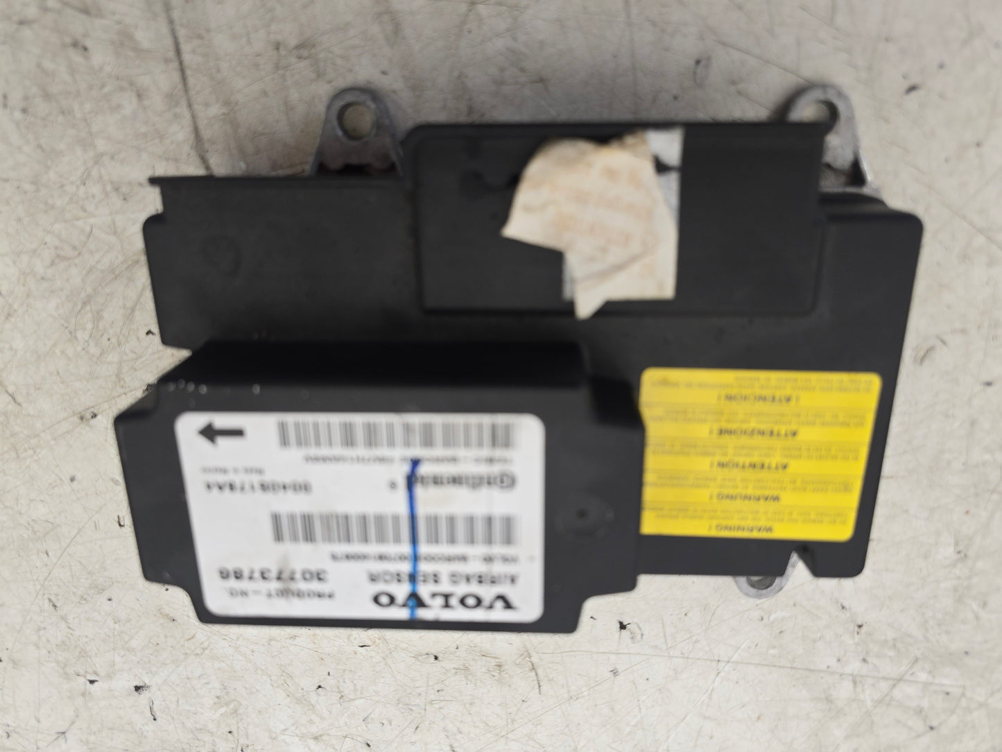 2008-2012 Volvo C30 S40 V50 Airbag Module 30773786 With Cut-Off Switch