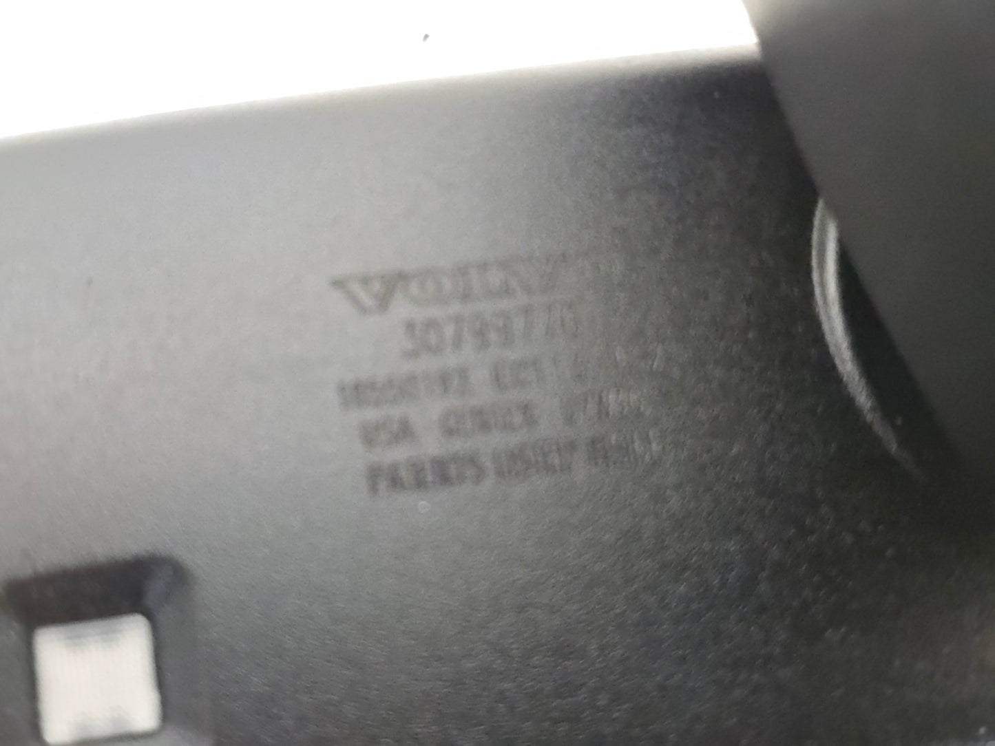2007 Volvo C30 Interior Rear View Mirror 30799776