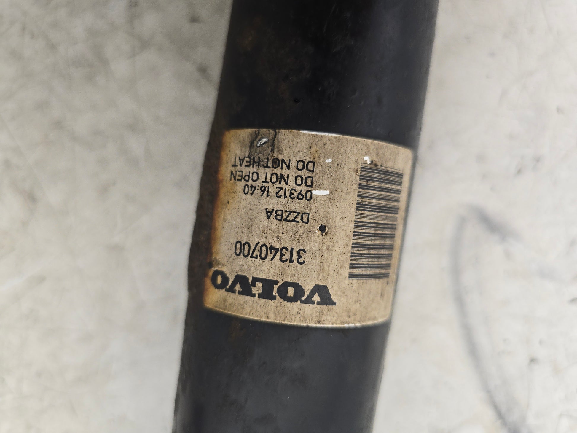 2012 Volvo V60 D3 Rear Shock Absorber 31340700