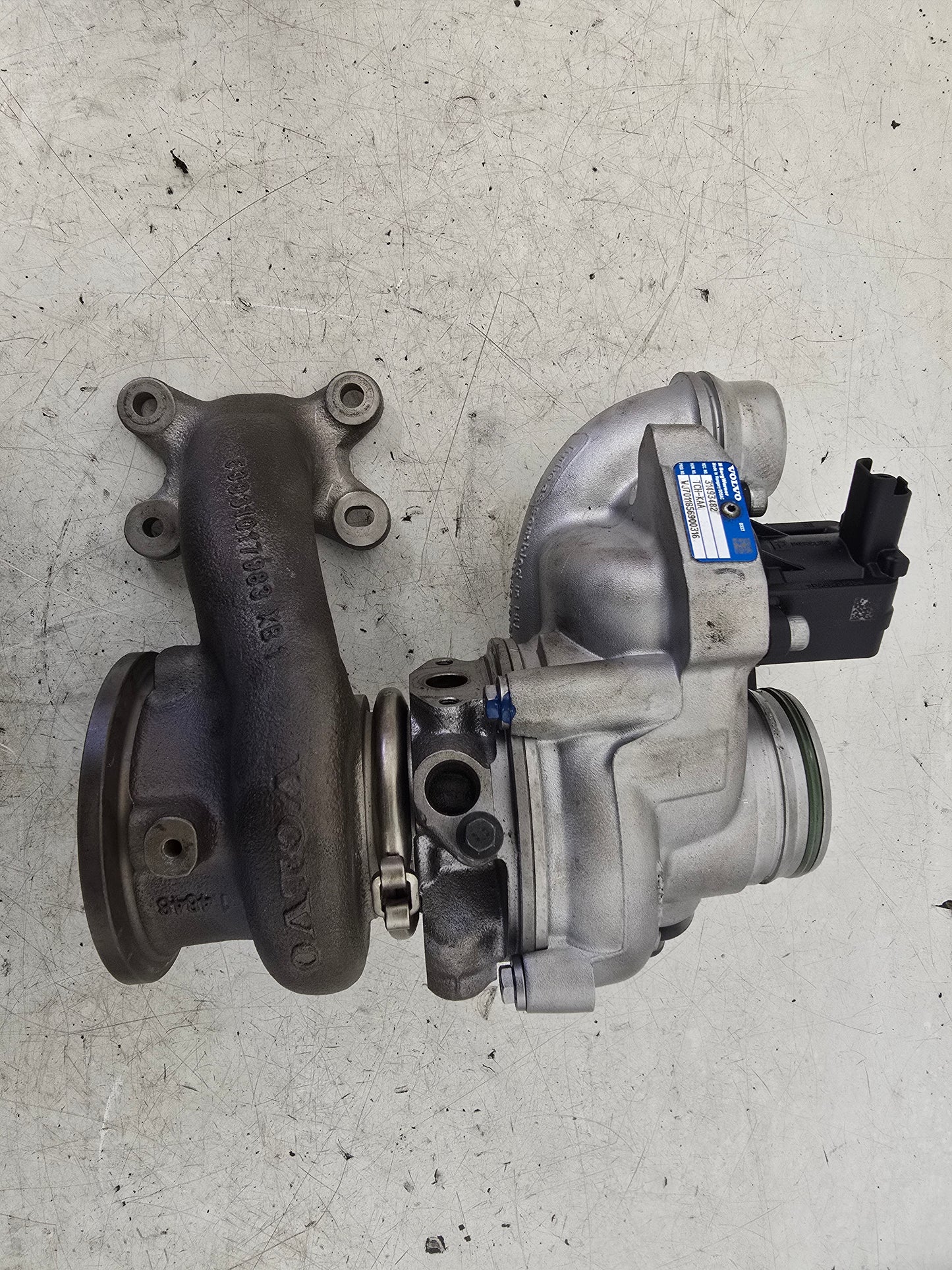 2016-2024 Volvo XC40 B4 Mild Hybrid Turbocharger 31493482