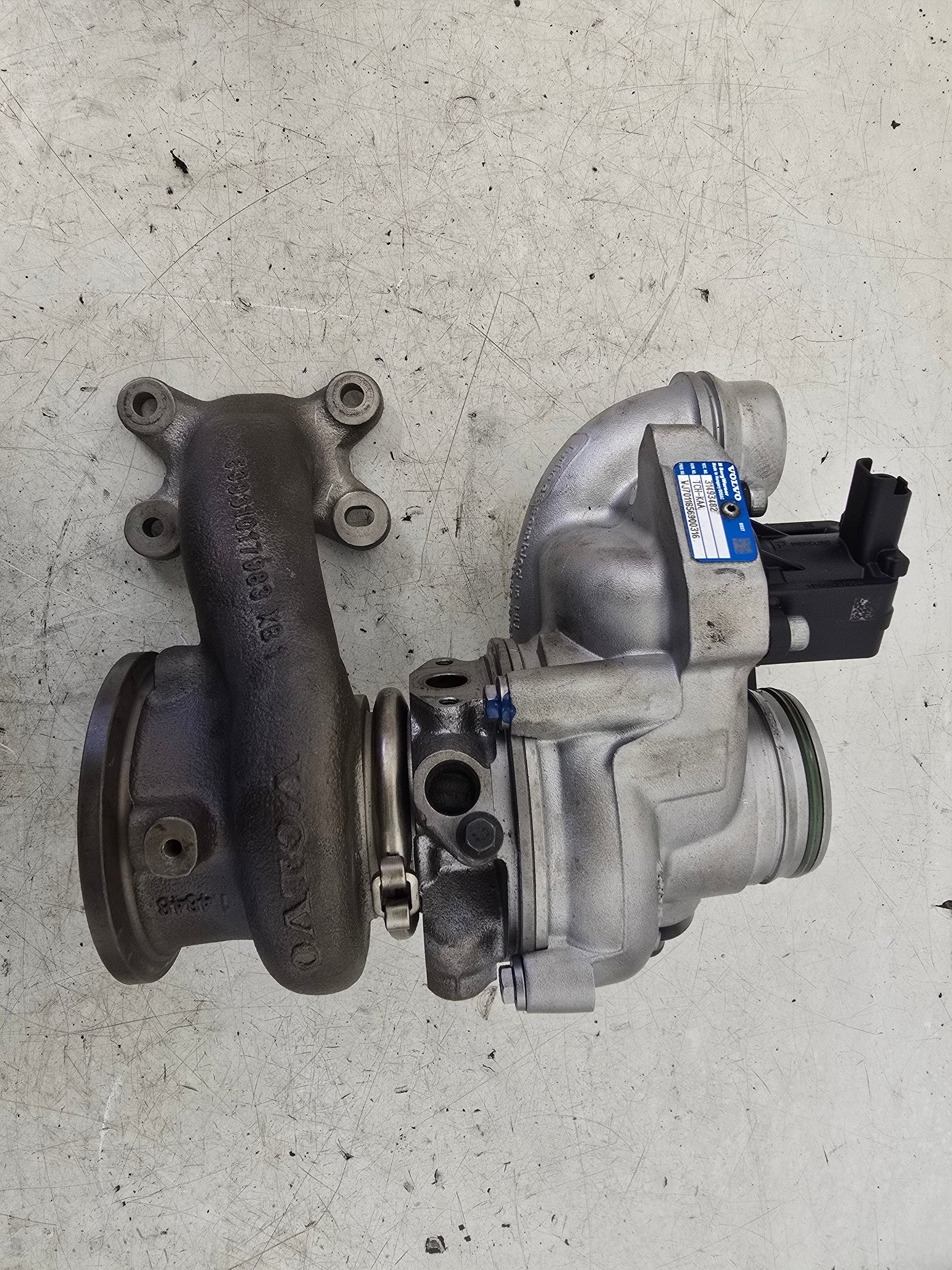 2016-2024 Volvo XC40 B4 Mild Hybrid Turbocharger 31493482
