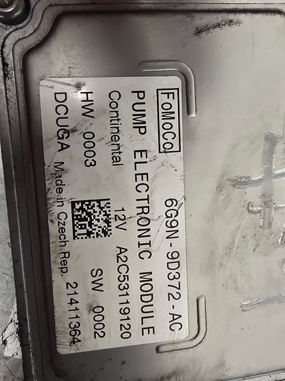 2011-2014 Volvo V60 D3 2.0 Diesel Fuel Pump Module 6G9N9D372AC