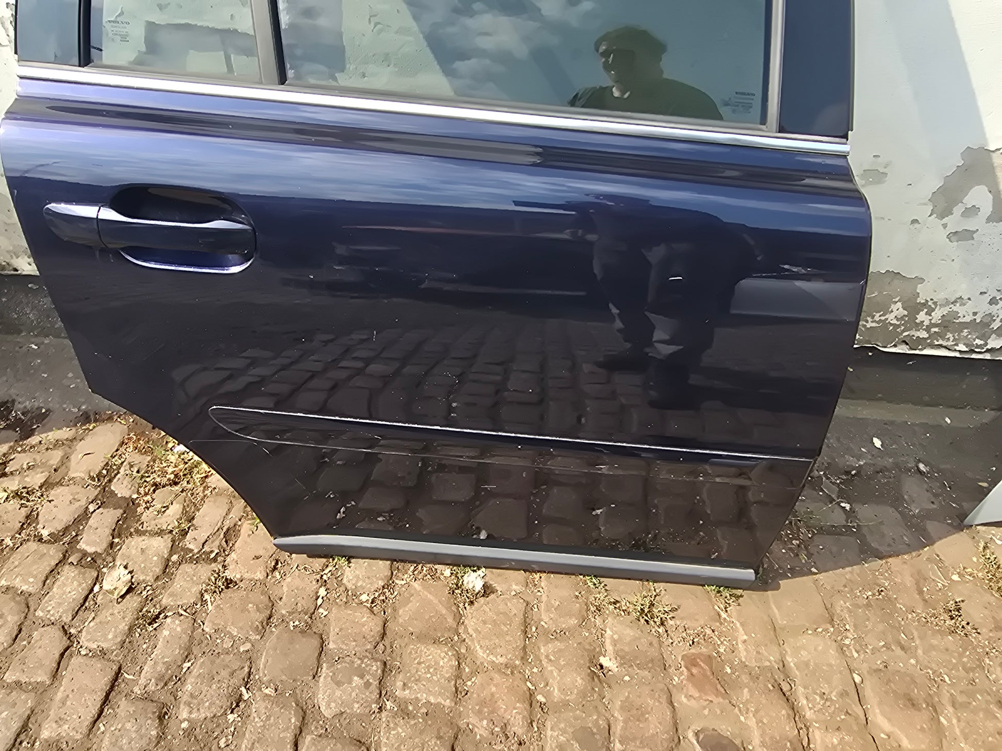 2006-2013 Volvo XC90 D5 Rear Driver Side Door Blue 379256