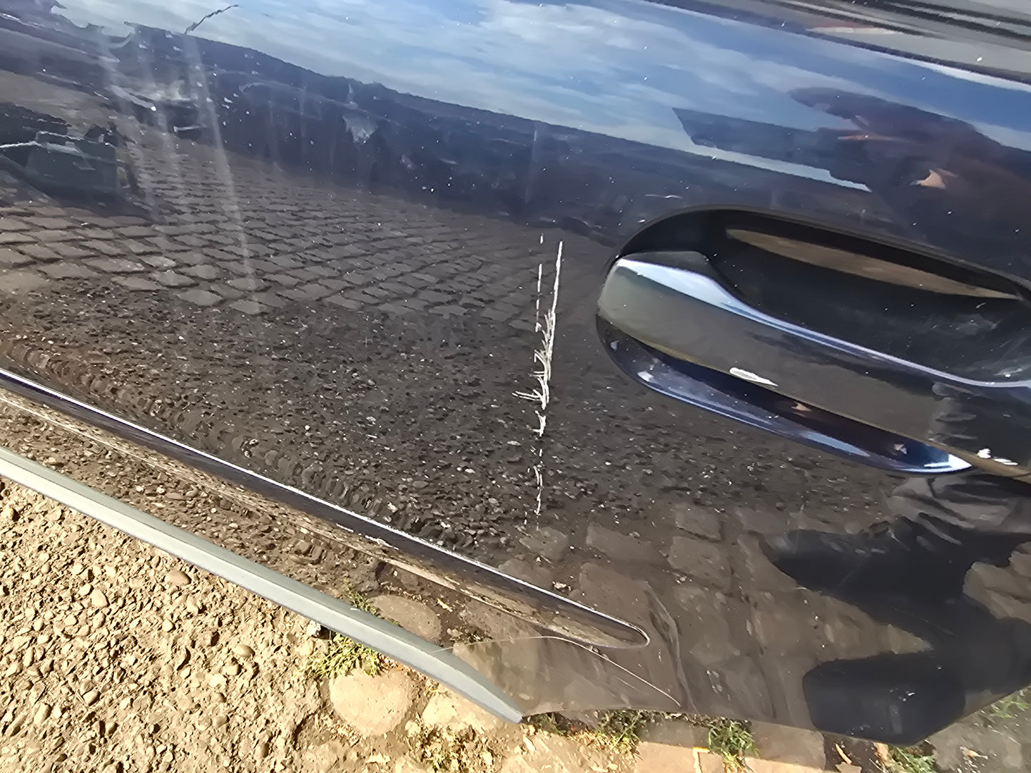 2006-2013 Volvo XC90 D5 Rear Passenger Door Blue 379256