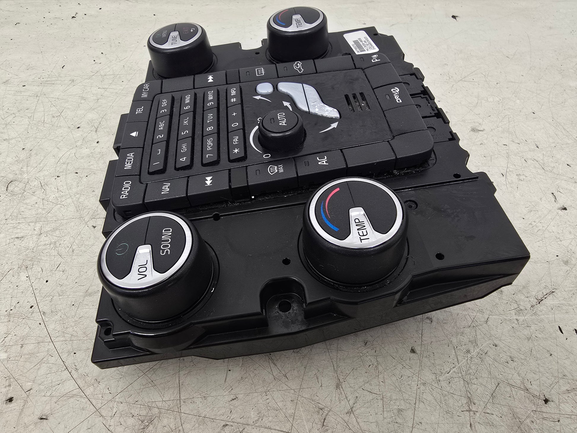 2008-2013 Volvo S60 V60 Heater Radio Control Panel 30795272