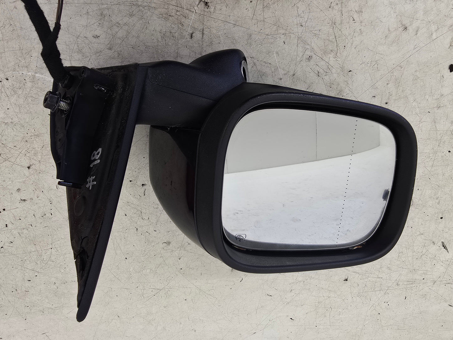 2003-2014 Volvo XC90 Left Passenger BLIS Door Mirror Blue 30799788