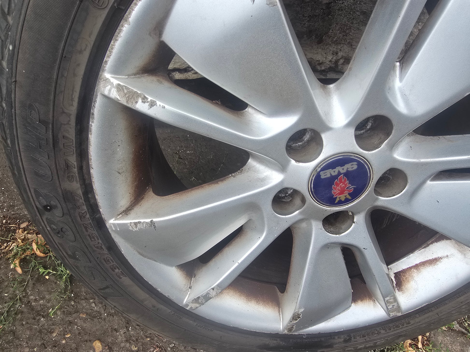 2009 Saab 9-3 YS3F Alloy Road Wheel 12780223