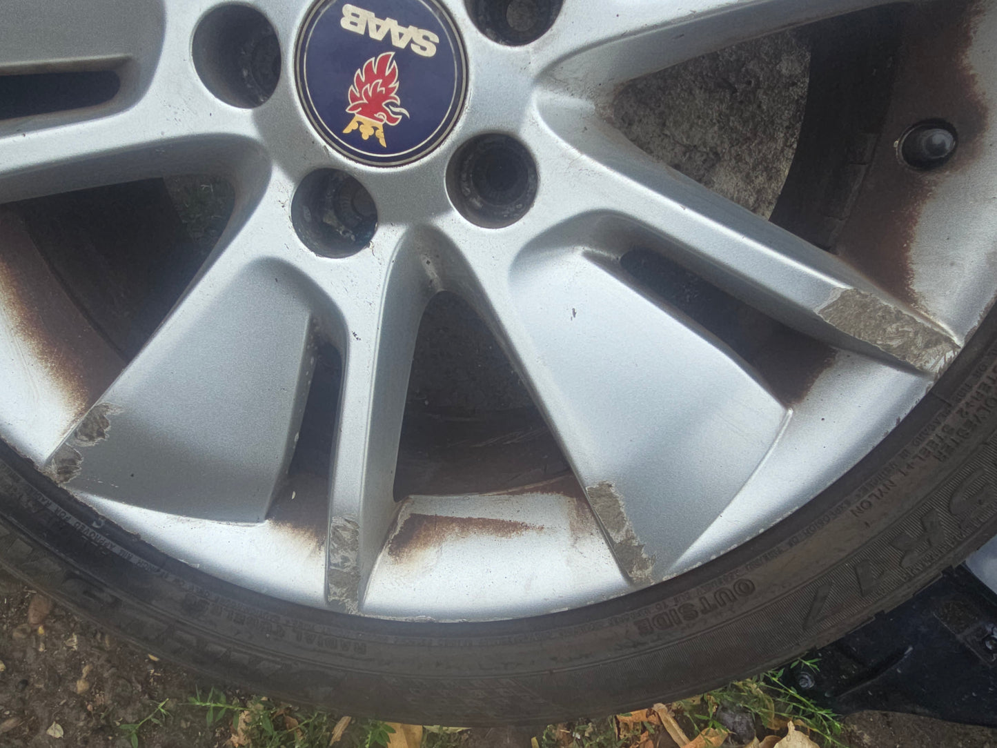 2009 Saab 9-3 YS3F Alloy Road Wheel 12780223