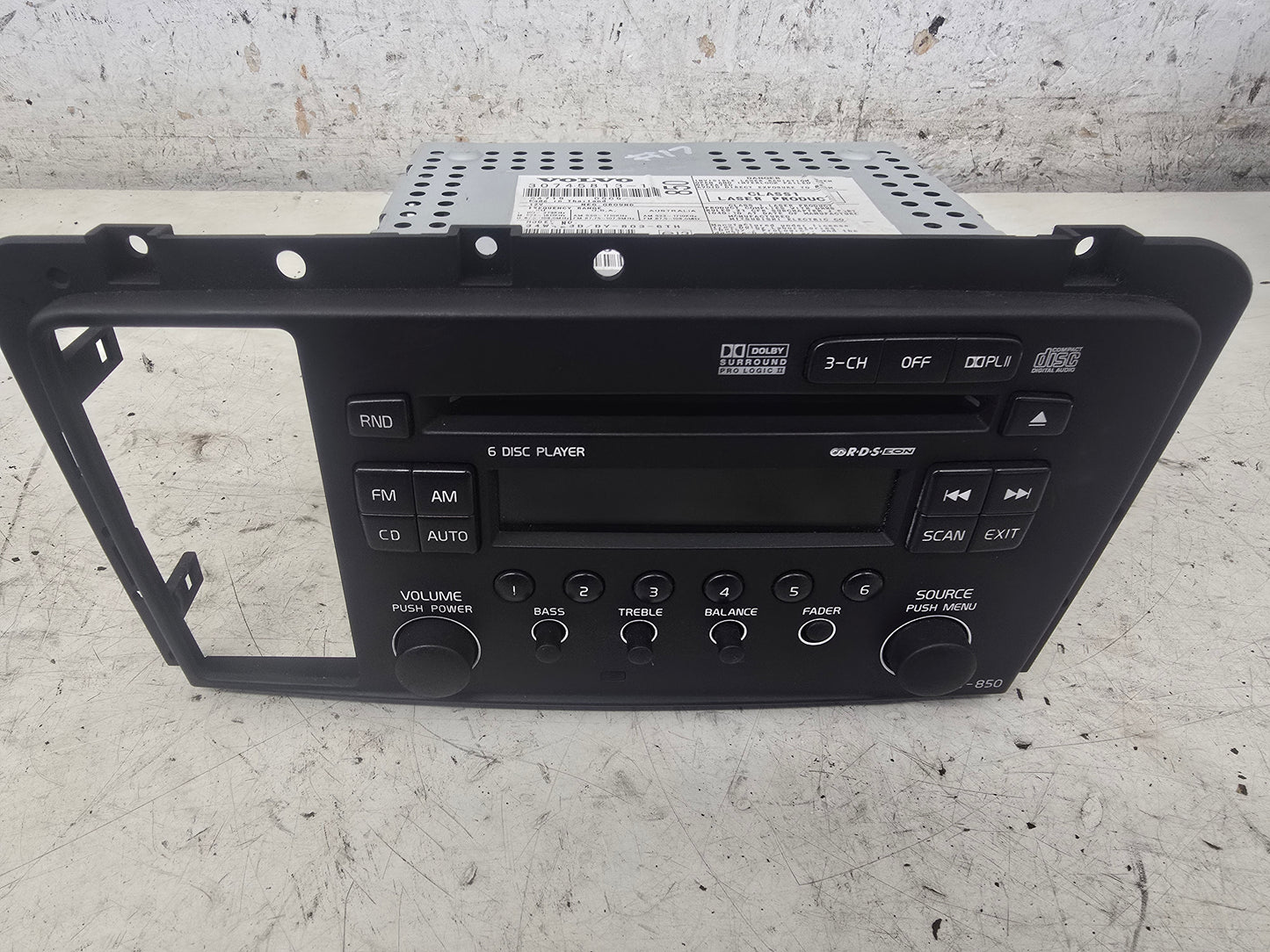 2006-2020 Volvo XC70 Stereo Facia Radio CD Player with Phone 30745813