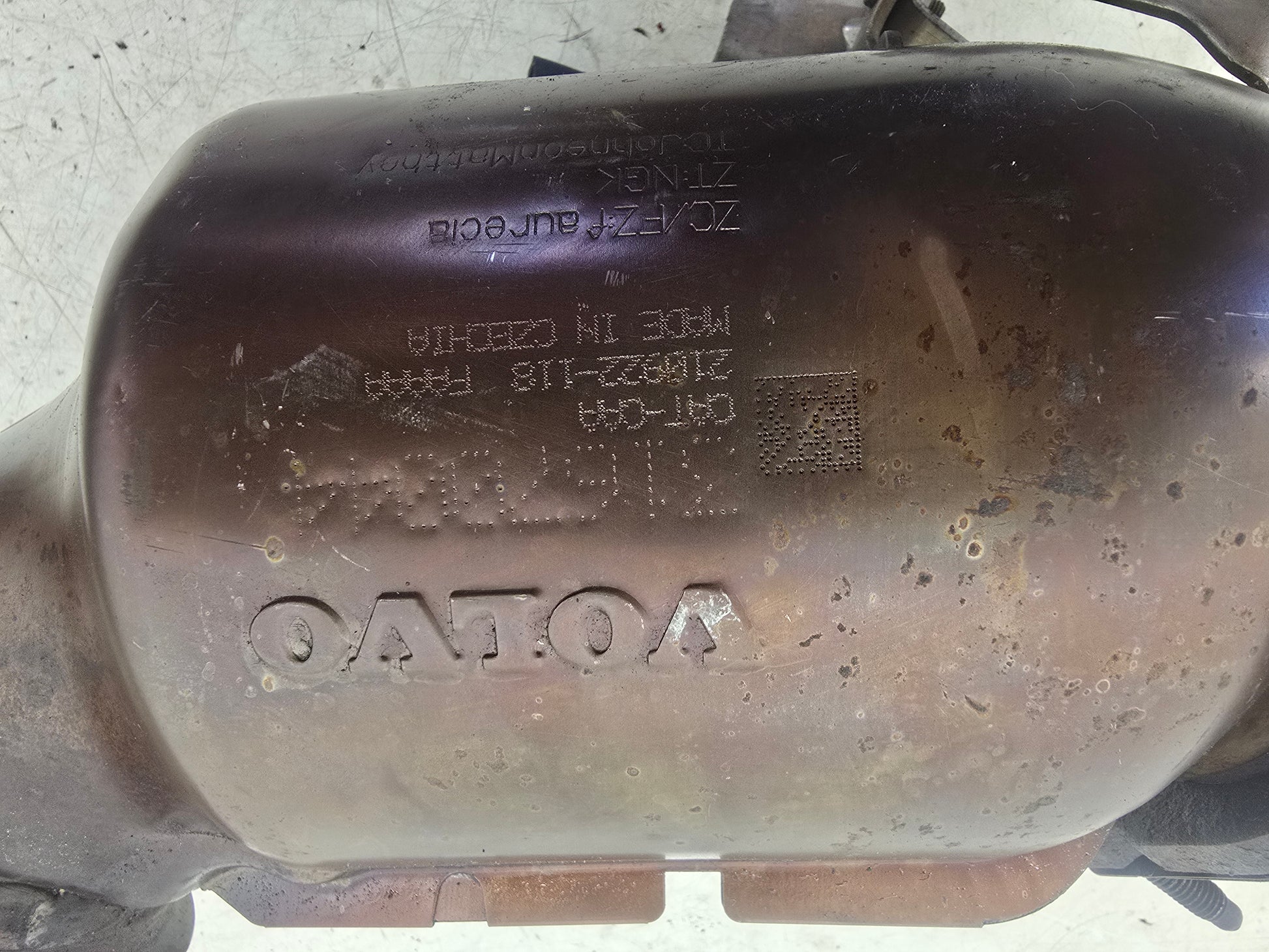2017-2024 Volvo XC40 T3 Petrol Catalytic Converter 31670044