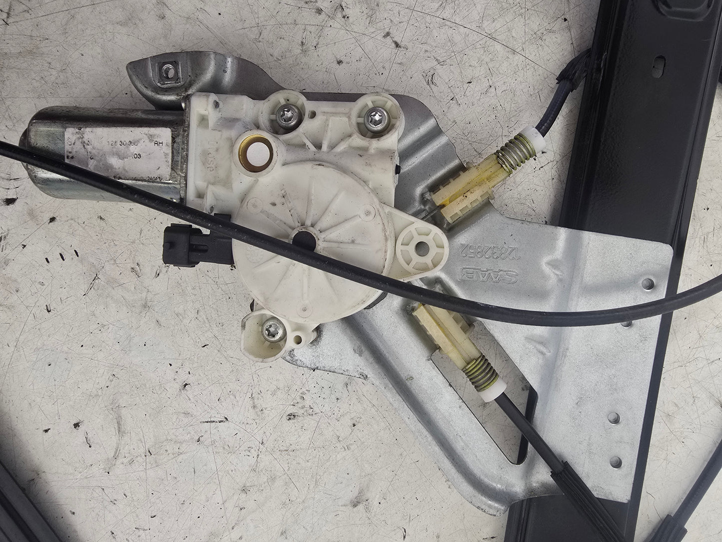 2007 Saab 9-3 Right Front Window Regulator Motor 12832852
