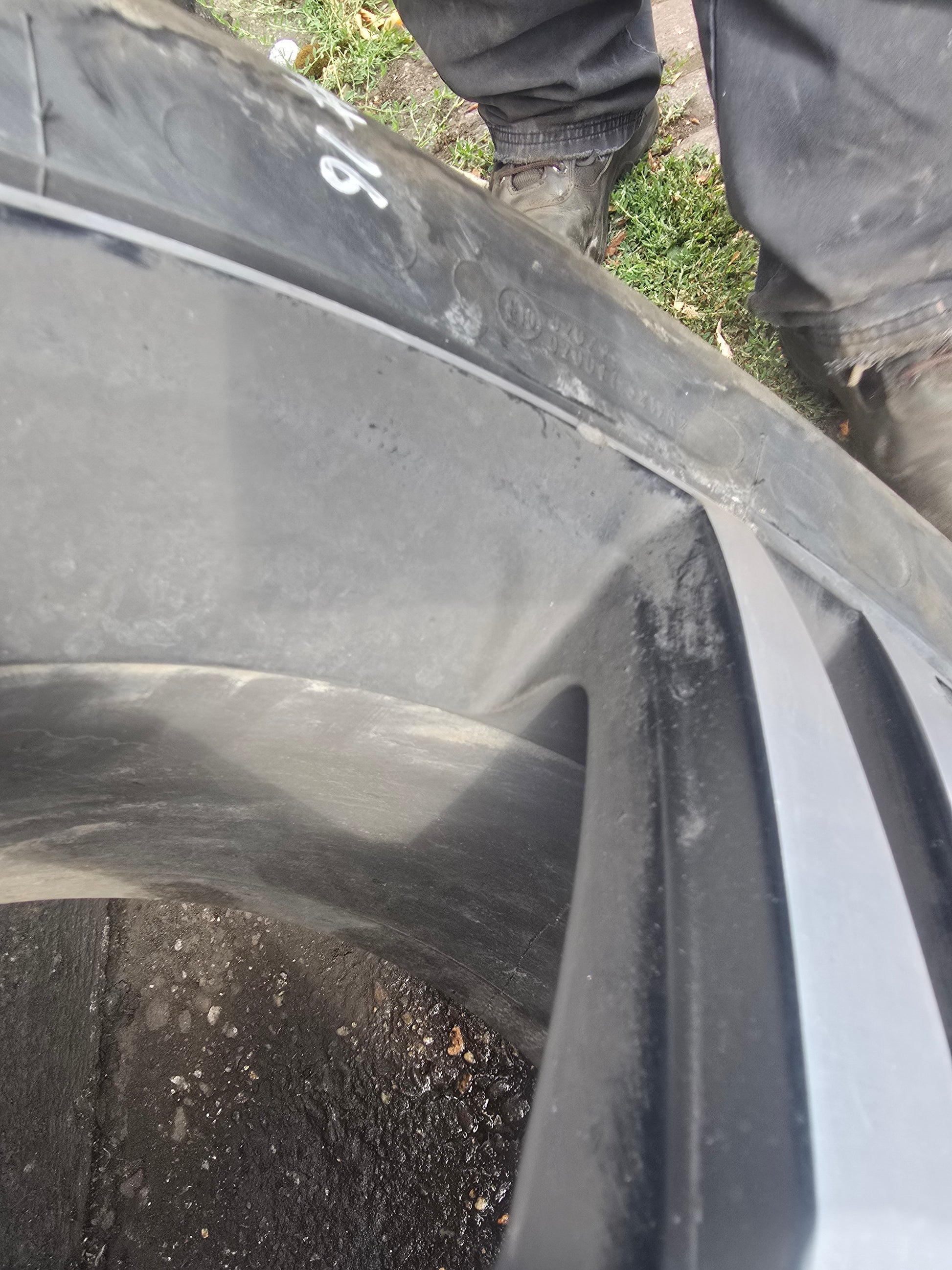 2017-2025 Volvo XC40 Black Alloy Wheel 7.5Jx18 ET50.5 31445812