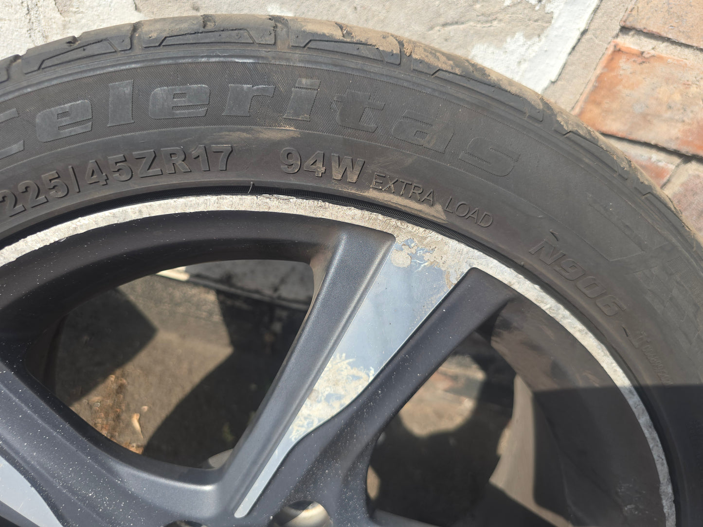 2014 Volvo V40 R-Design Ixion Black Alloy Wheel 31423521