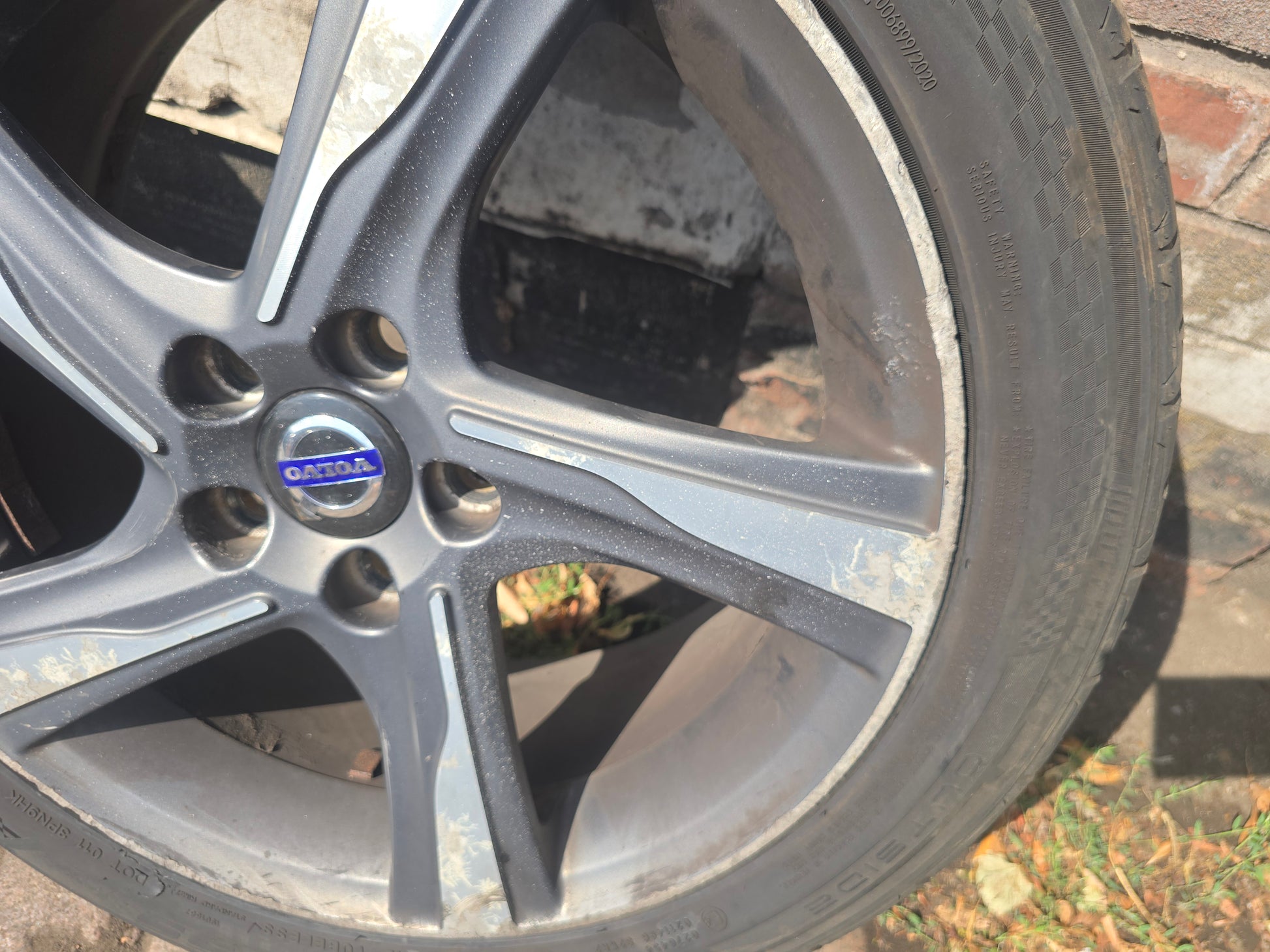 2014 Volvo V40 R-Design Ixion Black Alloy Wheel 31423521