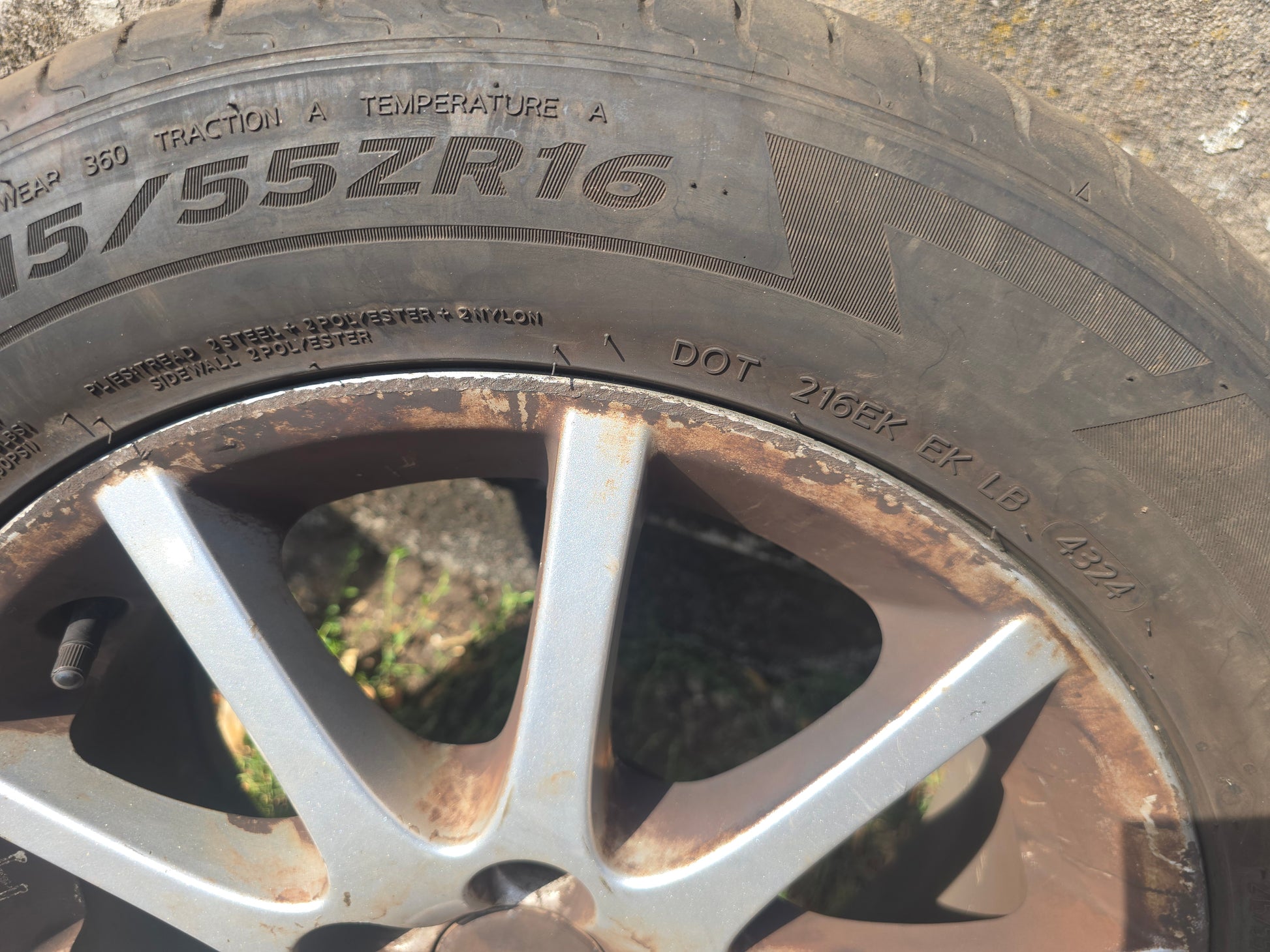 1998-2002 Saab 9-3 Alloy Wheel 12785709 6.5Jx16 ET41