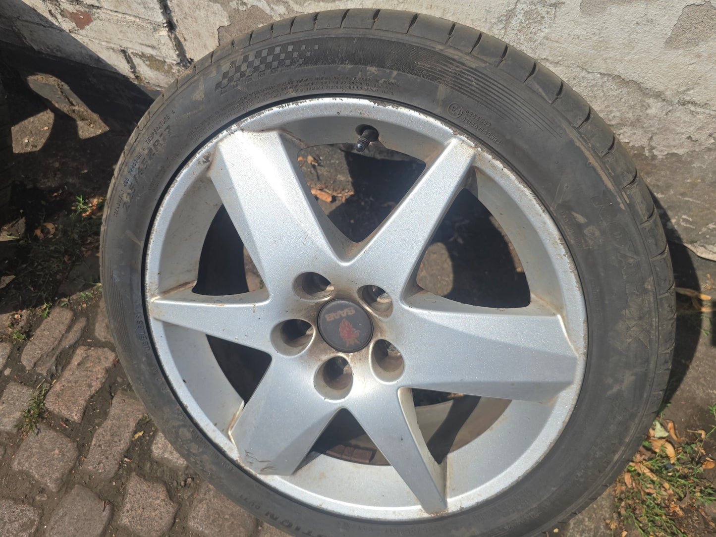 2003-2011 Saab 9-3 9-5 3-Spoke Evo Alloy Wheel 7Jx17 12786708