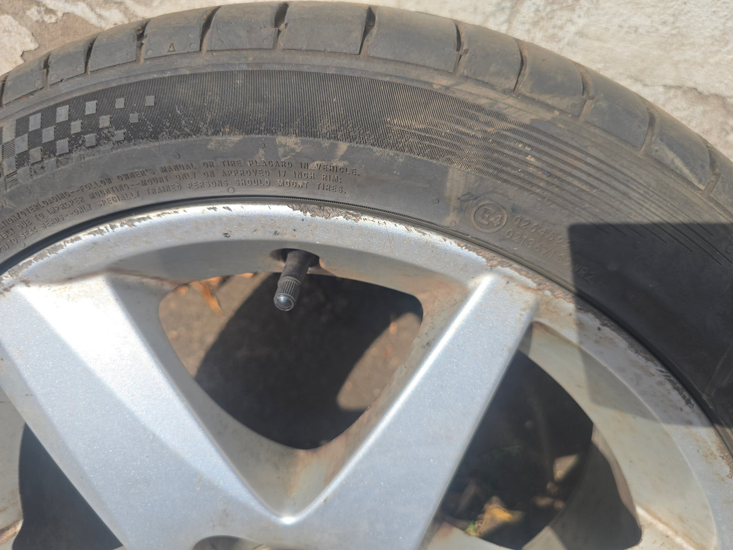 2003-2011 Saab 9-3 9-5 3-Spoke Evo Alloy Wheel 7Jx17 12786708
