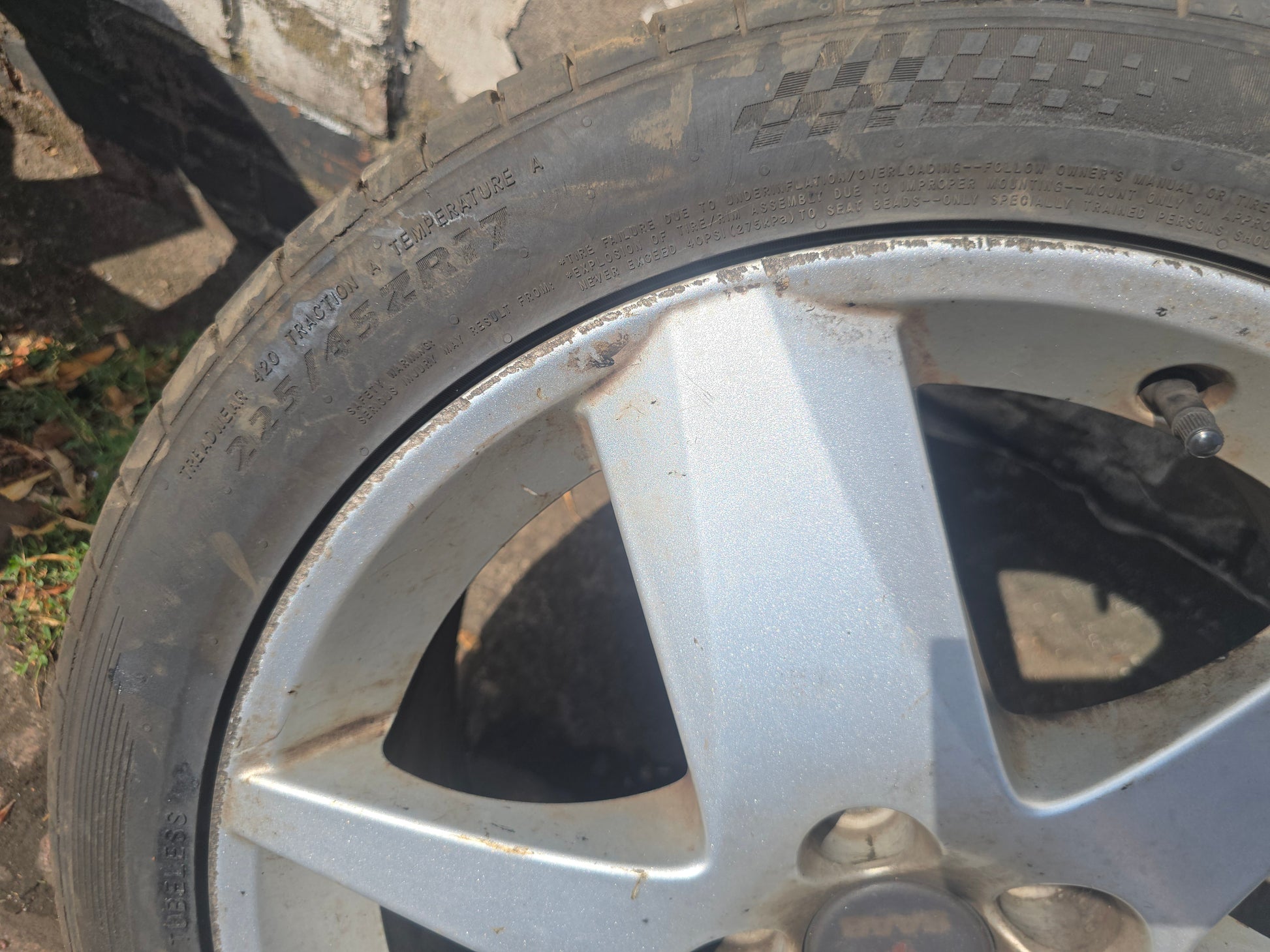 2003-2011 Saab 9-3 9-5 3-Spoke Evo Alloy Wheel 7Jx17 12786708