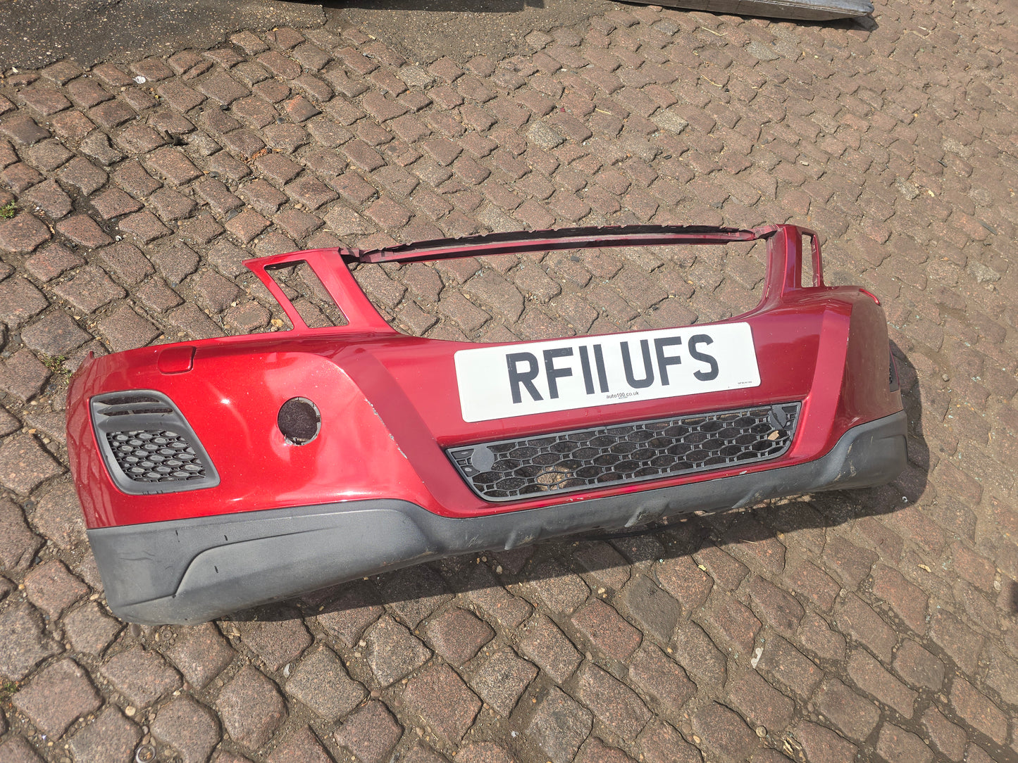 2011 Volvo XC60 Front Bumper Red - Stock 9837