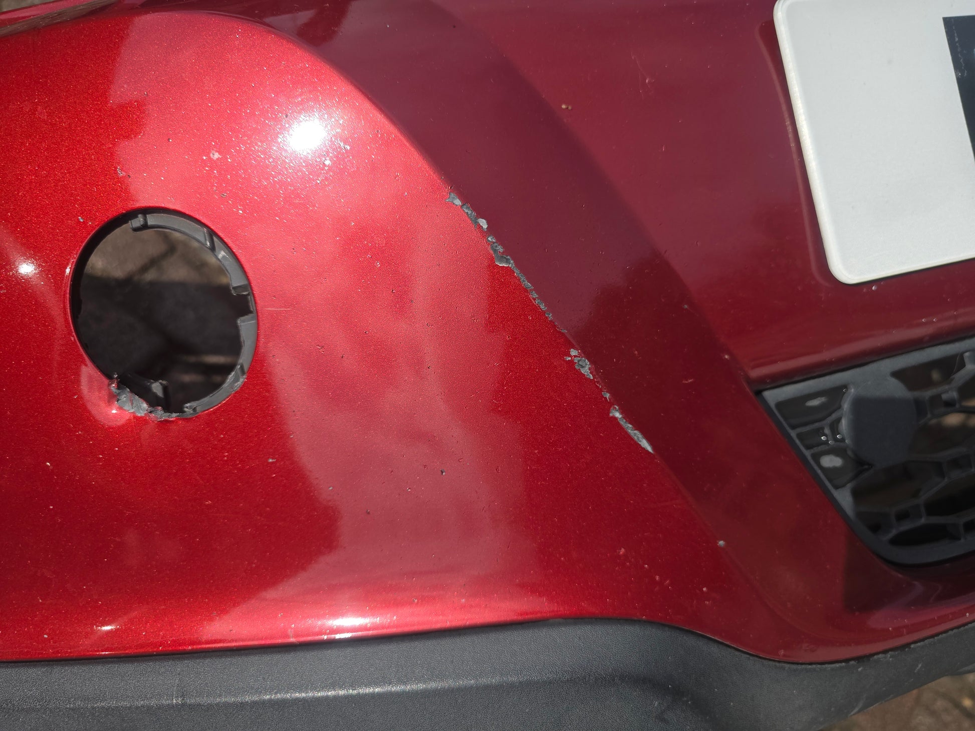 2011 Volvo XC60 Front Bumper Red - Stock 9837