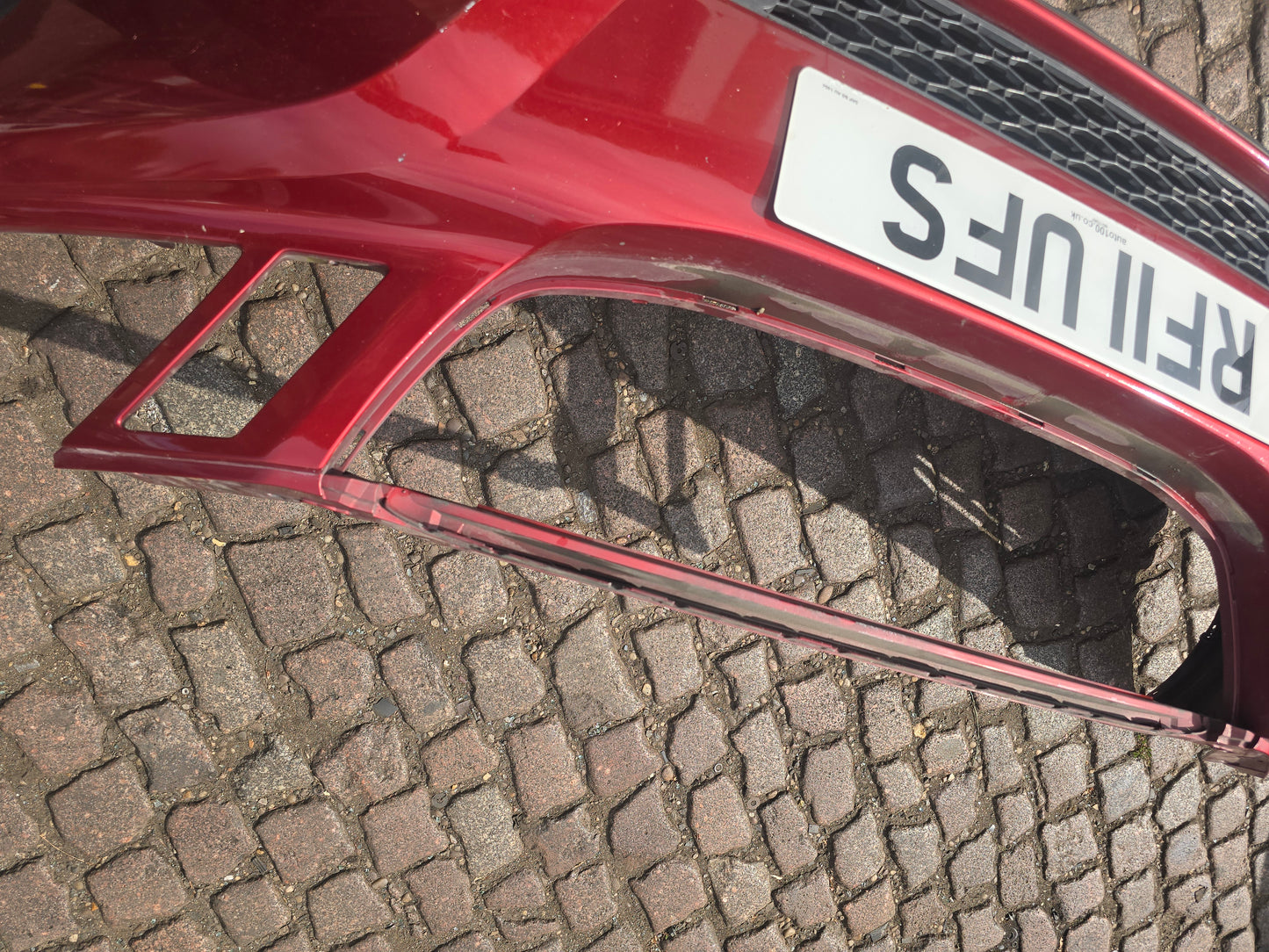 2011 Volvo XC60 Front Bumper Red - Stock 9837