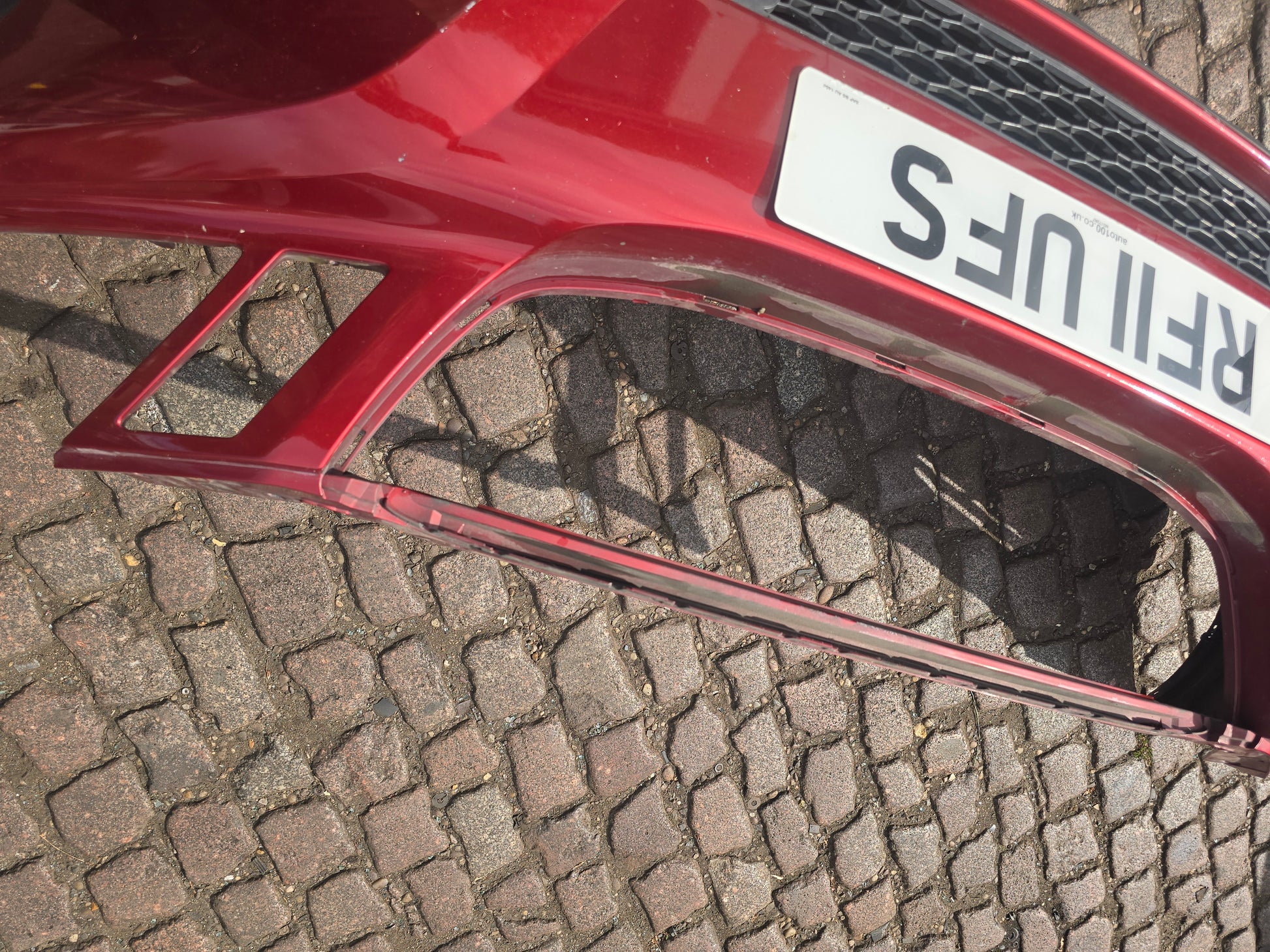 2011 Volvo XC60 Front Bumper Red - Stock 9837