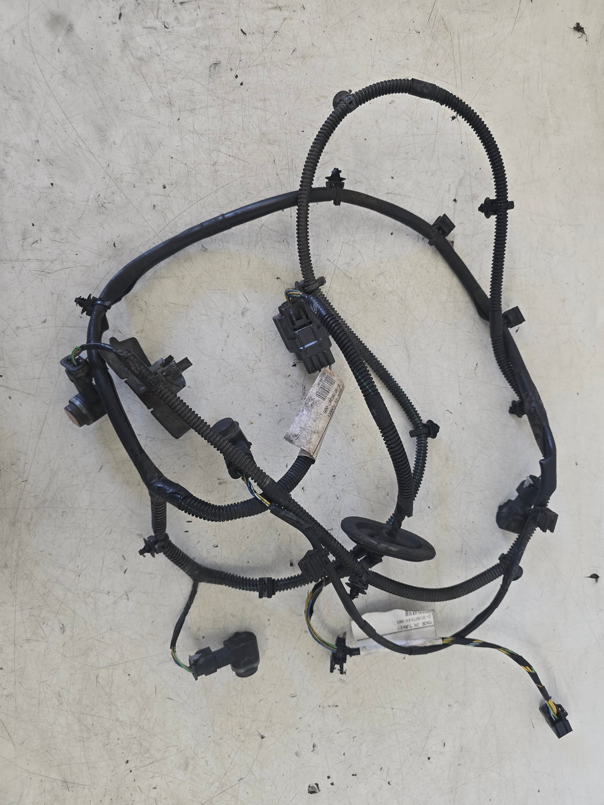 2012 Volvo V60 D3 Rear Parking Sensor Wiring Loom 30786387 31327243