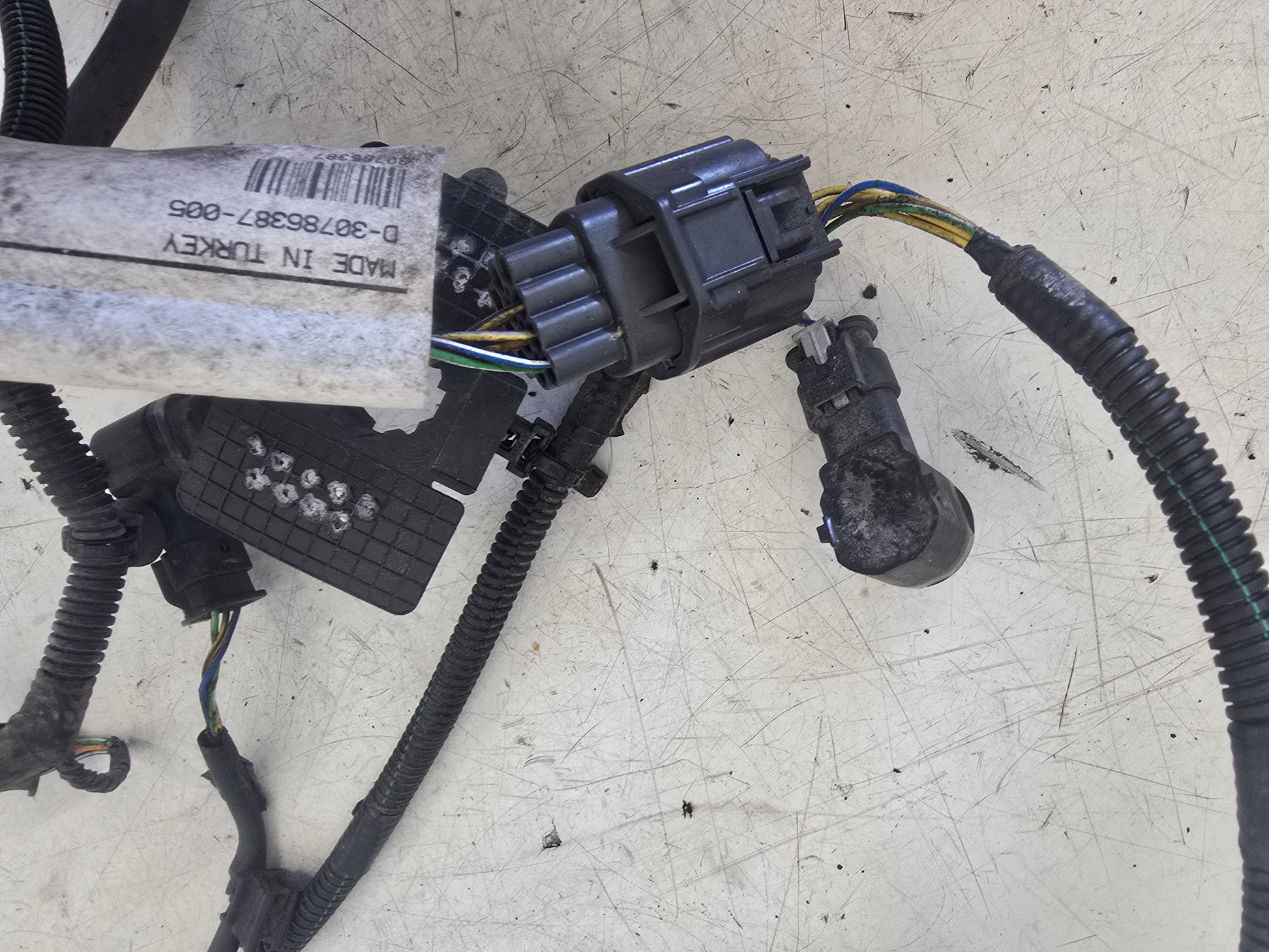 2012 Volvo V60 D3 Rear Parking Sensor Wiring Loom 30786387 31327243