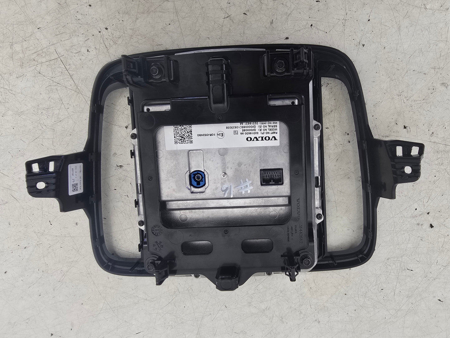 2022 Volvo XC40 T3 Digital Display Unit 1.5 Petrol B3154T2 Automatic