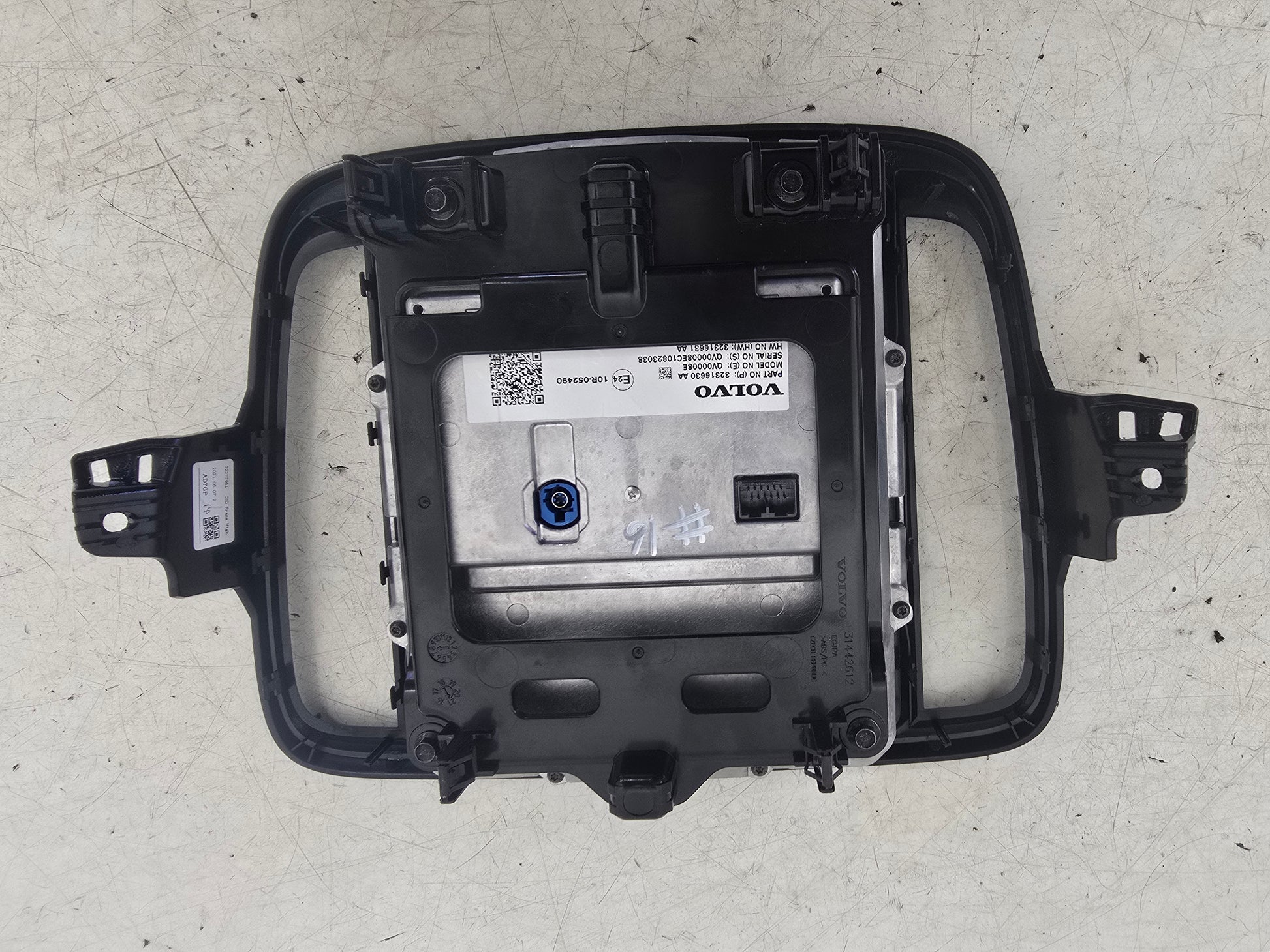 2022 Volvo XC40 T3 Digital Display Unit 1.5 Petrol B3154T2 Automatic