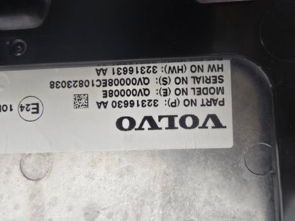 2022 Volvo XC40 T3 Digital Display Unit 1.5 Petrol B3154T2 Automatic