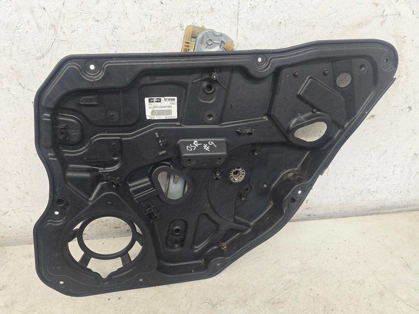 30784309 Volvo V60 Rear Right Driver Window Regulator 2011-2018 1984cc Diesel D5204T3-A