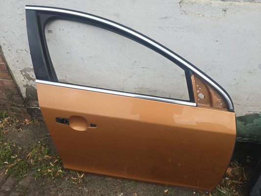 2010-2018 Volvo V60 Front Right Driver Door Bronze Bare OEM 9909
