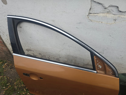 2010-2018 Volvo V60 Front Right Driver Door Bronze Bare OEM 9909