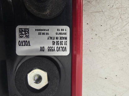 2012-2019 Volvo V40 Hatchback Rear Right Tail Light on Body 31395845 Bursting Blue Genuine