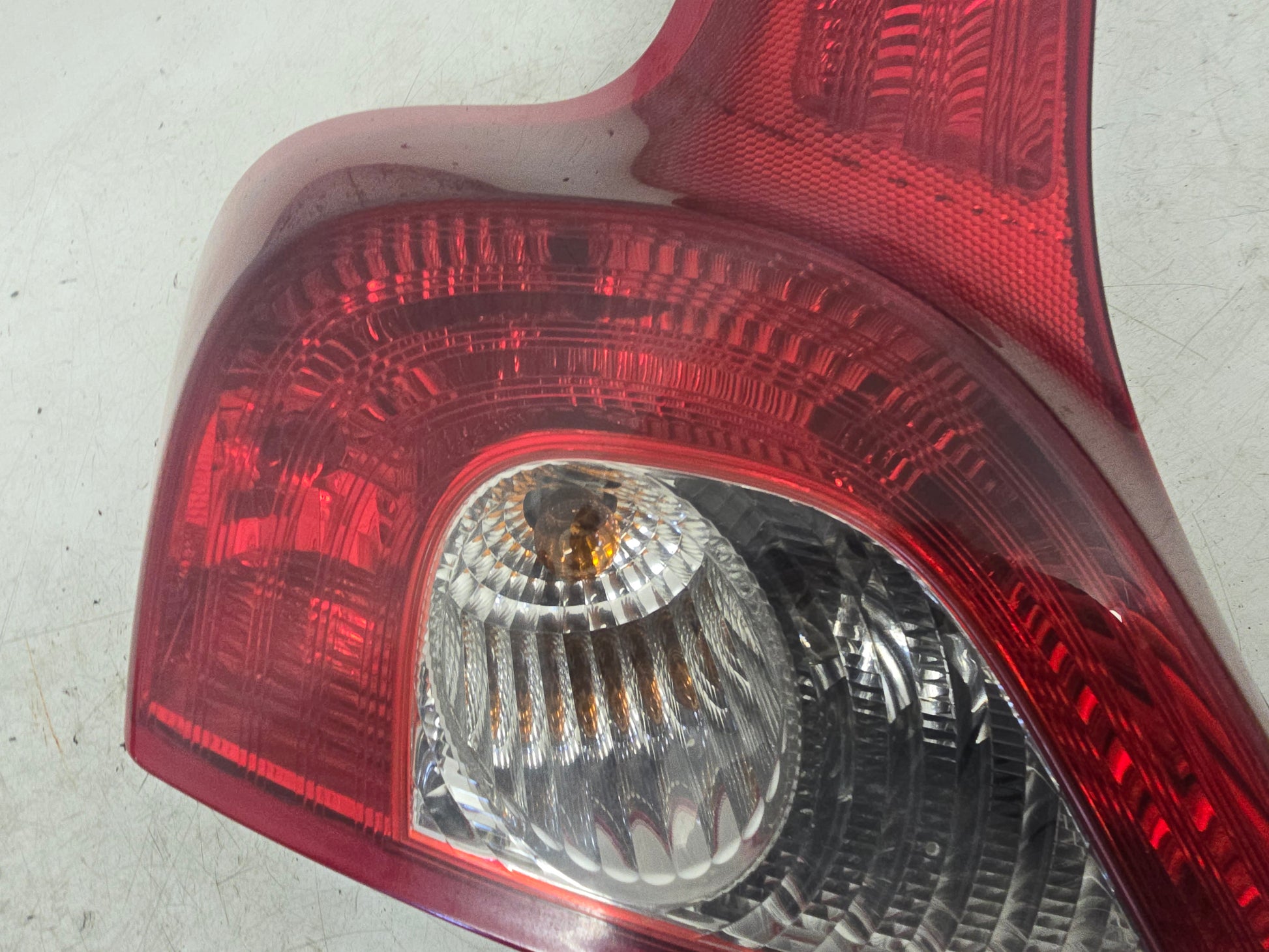 31213913 Volvo C30 Rear Left Passenger Tail Light On Body 2006–2013 Silver Genuine